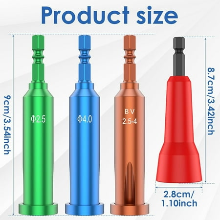 

Professional Wire Stripping and Twisting Tool with 3Way/5Way Capability Cable Twisting Connector featuring 1/4inch Chuck Efficient Cable Stripping and Peeling Tool for Power Drill Drive