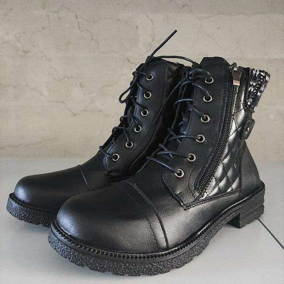 Summer Saving Clearance AXXD 2024 Comfort Ladies Middle Mid Calf Boots Christmas For White Shoes For Women Cowboy Boots For Women Packer Boots For Clearence