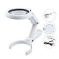 thumbnail image 1 of ShenMo Handheld Magnifier, 5X 11X Tabletop Magnifying Glass with Folding Stand, for Office, Jewelry, Newspaper, Reading, Watch Repair Craft, 1 of 5