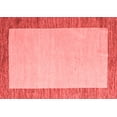 thumbnail image 1 of Ahgly Company Indoor Rectangle Solid Red Modern Area Rugs, 5' x 7', 1 of 4