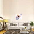 thumbnail image 3 of Global Gallery Avery Tillmon 'Watercolor Graphite Flower II' Canvas Wall Art, 3 of 4