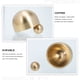 thumbnail image 3 of FENGGUIQU Repuesto De De Cobre Dorado Para Timbres Puertas Campanillas Refrigerador, 3 of 6