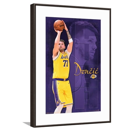 NBA Los Angeles Lakers – Luka Doncic 25 Canvas Wall Poster 14.725 x 22.375