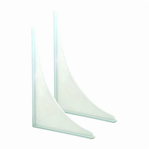 Manufacturer Varies Shower Splash Guard,9" L,Unfinished,PR 15261