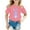 A-Pink138, variant on SonxaHe Toddler Girls' Tshirt for Easter Bunny Print Soft Short Sleeve T Shirt Breathable Relaxed Summer Tee for Black,Size 2-3 Y
