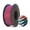 Copper&Purple&Green, variant on CaiLab Tri-Color PLA Silk 3D Printer Filament, 1.75mm, for Bambu FDM Printing, 2.2lbs(1KG) Spool,Yellow&Green&Blue
