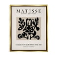 thumbnail image 5 of Stupell Industries Abstract Contemporary Black Floral Design Matisse Typography Metallic Gold Framed Floating Canvas Wall Art, 24x30, by Ros Ruseva, 5 of 5