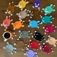 thumbnail image 4 of melotizhi Cute 3D Cat Shaped Glass Undercover In Non Woven Fabric For Home And Kitchen, Blue, 4 of 9
