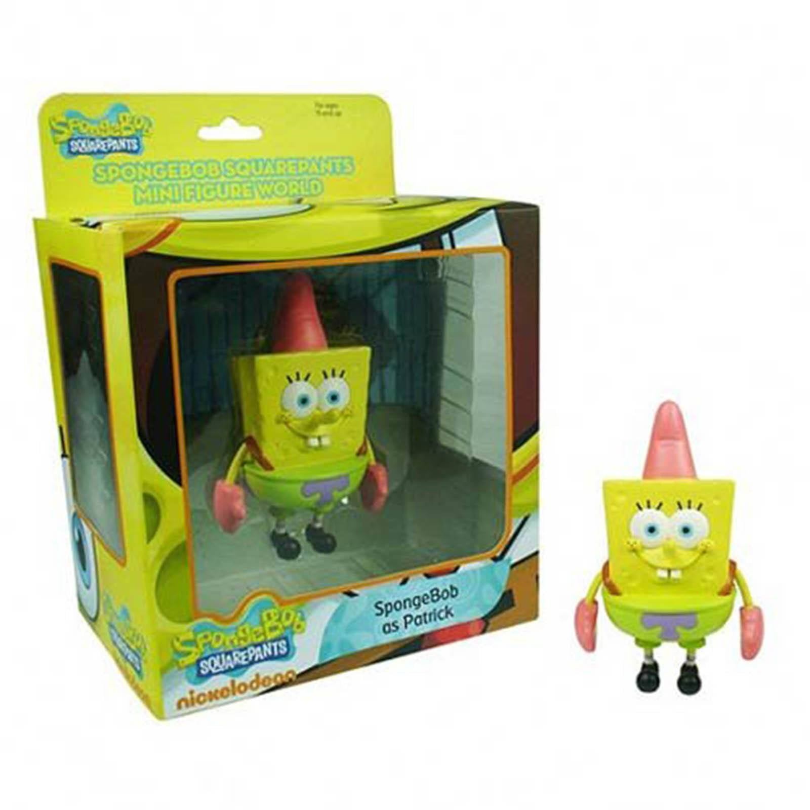 Sponge Bob & Patrick 5" Mini Figures Nickelodeon 