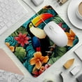 thumbnail image 2 of FeBohao Funny Mouse Pad Mat for Wireless Jiaji Cloth Rubber Base Portable Cute Soft Personalized Thin Abstract Office Decor Men Cushion Aesthetic Fashion Essentials Kids Table Toucan, 2 of 6