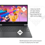 Victus 15.6 144Hz Gaming Laptop, Intel Core i5-12500H, 16GB RAM, 512GB SSD, 15-fa1072wm