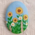 thumbnail image 5 of Sylvtty Flat Smooth Pebbles Art Painting River Rocks Natural Stones for Crafts DIY Art Supplies Garden Decoration, 5 of 6
