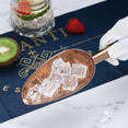thumbnail image 2 of ReaNea Stainless Steel Rose Gold Ice Scoop 6oz, Copper Metal Ice Scooper for Ice Maker, Food Scoop, 2 of 9