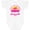 AA-White, variant on Inktastic Summer Enjoy the Sunshine Jacksonville Florida in Pink Boys or Girls Baby Bodysuit