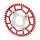 thumbnail image 2 of Adaptador de engranaje de bicicleta de motor Adaptador de piñón 46T 104BCD preciso de alta dureza para Bafang BBS01 BBS02 Rojo, 2 of 10