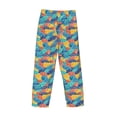 thumbnail image 3 of Lsque Colorful Fish 1 Print Men's Pajama Pants, Lounge Pant - Comfortable Home Wear,Elastic Waistband, Stylish Design-Medium, 3 of 9