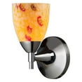 thumbnail image 2 of Elk Lighting Celina 1-Light Sconce in Dark Rust and Yellow Glass, 2 of 2