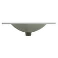 thumbnail image 4 of Miniyam 24" Ceramic Sink with Overflow, Drop in Bathroom Vessel Sink, White, 4 of 6