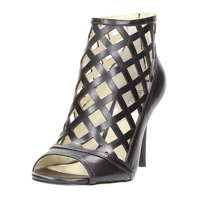 Michael kors yvonne open toe clearance bootie