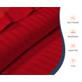 thumbnail image 3 of SGI Bedding Egyptian Cotton Top Split Sheet Set Stripe Adjustable Bed 34" Split Head Cal King 600 TC 15" Deep Blood Red, 3 of 9