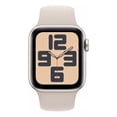 thumbnail image 2 of Apple Watch SE GPS (2da Gen) • Caja de aluminio blanco estelar de 40 mm • Correa deportiva blanco estelar - M/L, 2 of 3