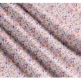 thumbnail image 3 of Soimoi Cotton Poplin Fabric Leaves & Grandiflora Roses Floral Print Fabric by The Yard 56 Inch Wide, 3 of 7
