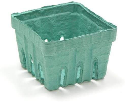 Plastic Berry Container by MT Products 15 Pieces Produce 1 Pint Basket 