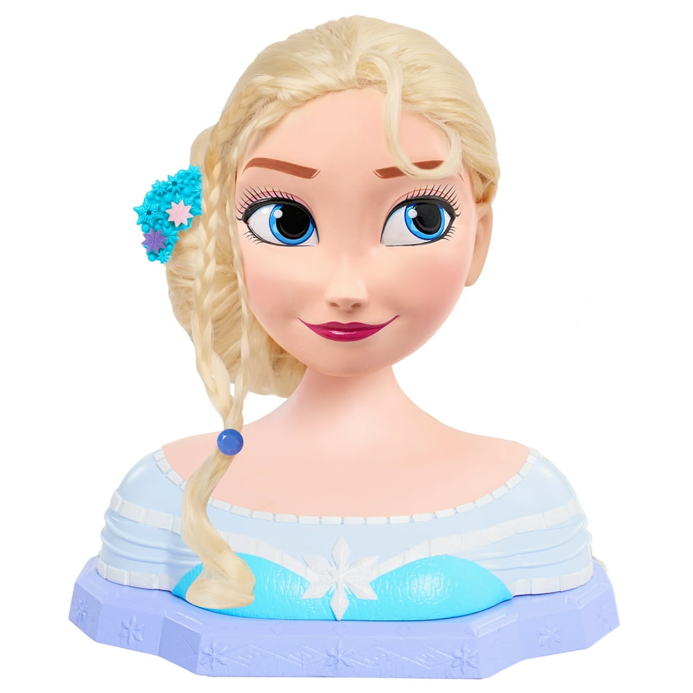 Disney Frozen Elsa Deluxe Styling Head, Styling Heads, Ages 3 Up, by Just Play