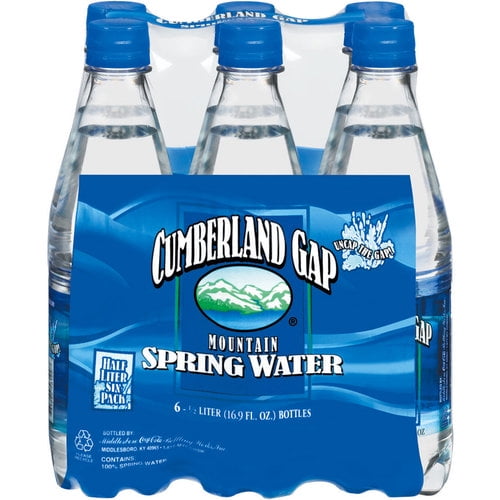 Cumberland Gap Mountain Spring Water, 16.9 Fl. Oz., 6 Count Walmart