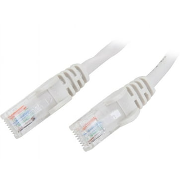 Belkin A3L791-03-WHT-S 3 ft. Cat 5E White UTP RJ45M/RJ45M Snagless Patch Cable