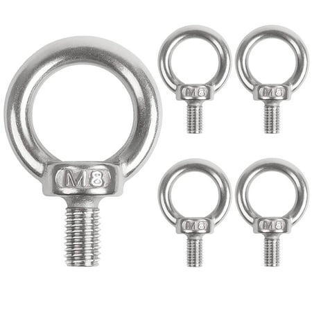 

Ring Bolt M6 Eye Bolt Eye Bolt Eye Bolt 304 Stainless Steel Eye Bolts Eye Bolts Metric Screws for Fixing and Hanging Pack of 10