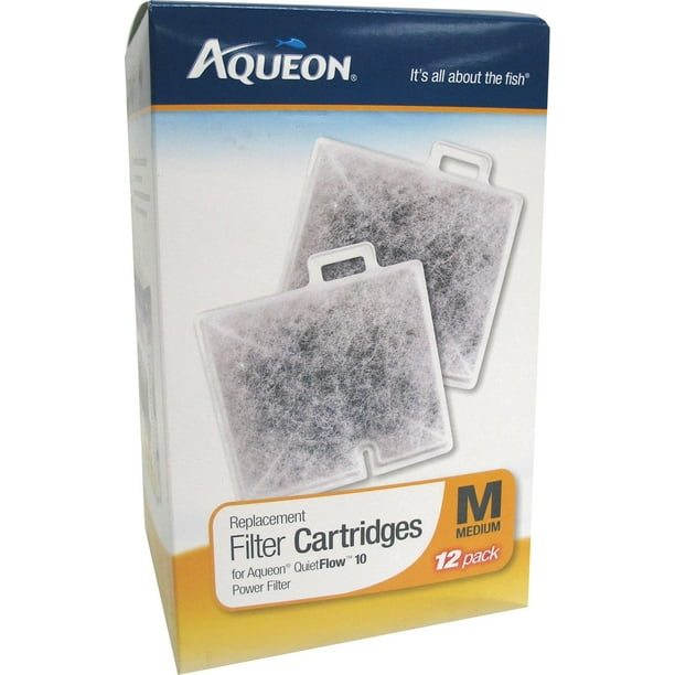 Aqueon Replacement Filter Cartridge Med 12PK