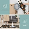 thumbnail image 6 of Boho Brown and Beige Ethnic Pattern Kitchen Rugs Sets Of 3,Kitchen Runner Rugs Non Skid Washable,Decorative Kitchen Floor Mats for Kitchen,Sink,Laundry,17"x30"+ 17"x47" + 17"x59", 6 of 6