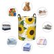 thumbnail image 4 of Fotbe Sunflowers Cesto de Ropa con Asas, Cesto Impermeable de Gran Capacidad, Bolsa de Lavado para Dormitorio, Cesto de Ropa con Ruedas y Asas-Small, 4 of 6