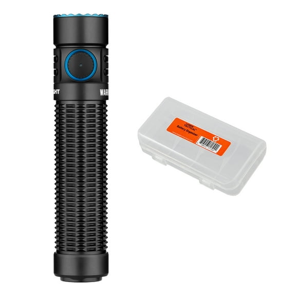 Olight Warrior Mini 3 1750 Lumen Rechargeable EDC Flashlight   LumenTac Battery Organizer