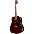 thumbnail image 3 of Washburn WD100DL Dreadnought Mahogany Acoustic Guitar Transparent Wine Red, 3 of 5