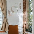 thumbnail image 3 of OULII 4Pcs Peel and Stick Mirror Stickers for Wall Corner Acrylic Silver Decoration, 3 of 8