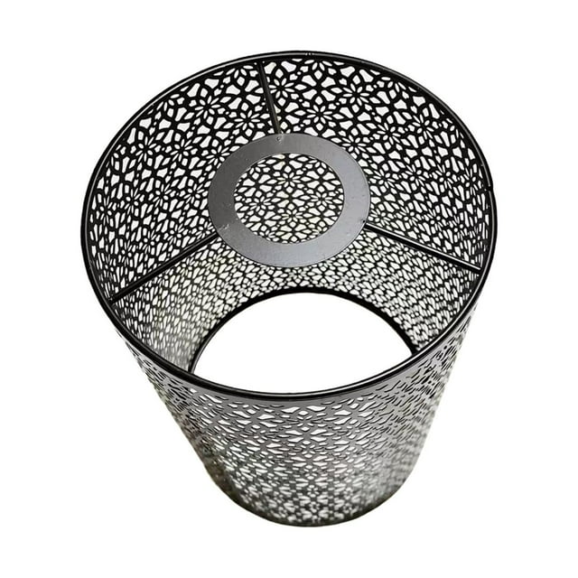 Pantalla de lámpara de metal, cubierta de pantalla de luz, cubierta de lámpara colgante para sala de estar, 155 cm x 22 cm