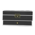 thumbnail image 3 of STARTIST Jewelry Box 2 Layers Medium Jewelry Storage Box for Rings Earrings Bracelets Black, 3 of 9