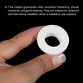 thumbnail image 4 of 4Pcs T Type Rubber Grommet Mount Dia 29mm ID 19mm H 13.5mm Seal Protection Flexible Hole Plugs White, 4 of 5