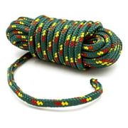 (3 pack) Ozark Trail Braided Polypropylene Blend Utility Line, 3/8 in x 25 ft, 195 lb Maximum Working Load, Multicolor