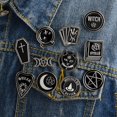 thumbnail image 2 of Las brujas lo hacen mejor bruja ouija hechizos alfileres de luna negra Insignias Broches Pin de solapa Pin de esmalte Mochila Bolsa Accesorios Pin de bruja Dengxun unisex, 2 of 2