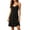 Black, variant on Lace Trim Nightgown for Women Cute Polk Dot Print Cami Sleep Dresses Soft Sleeveless Night Dress Lightweight Loungewear Khaki XXL