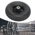 thumbnail image 3 of Rueda de Silla de Ruedas, Fuerte Capacidad de Cojinete de 7 Pulgadas A Prueba de Explosión de Ruedas de Silla de Ruedas para diversas Carretas, 3 of 7