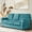 Blue, variant on TOPCHANCES 3-Pieces Armchair Sofa Covers, Velvet Stretch Couch Slipcovers for 1 Cushion Sofa, Anti-Slip Furniture Slipcover with Separate Cushion Covers and Backrest Covers (Dark Grey)