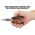 thumbnail image 6 of GreatNeck Long Nose Pliers, Steel, 6.5 inch, 6 of 10