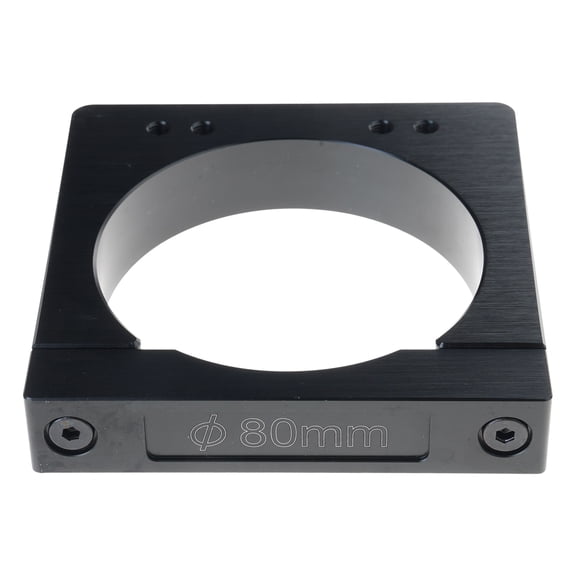 COOLHOOD Spindle Motor Holder Motor Bracket 52/65/80mm Aluminum Shaft Spindle Motor Mount for Router Engraver