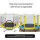 thumbnail image 3 of Almohadilla de seguridad para trampolín Cubierta de repuesto para rebote superior Cubierta opcional Abanopi Cubierta de trampolín, 3 of 7