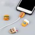 thumbnail image 4 of 1Pc PVC Cartoon Charger Plug Protective Cable Cord Case USB Cable Protector Winder Cover Data Line Bite 1, 4 of 8