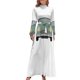 thumbnail image 2 of Austin Mini Cooper mk1 British Green Vestido Largo Ropa vestidos para mujer vestido de fiesta mujer elegante lujo, 2 of 5
